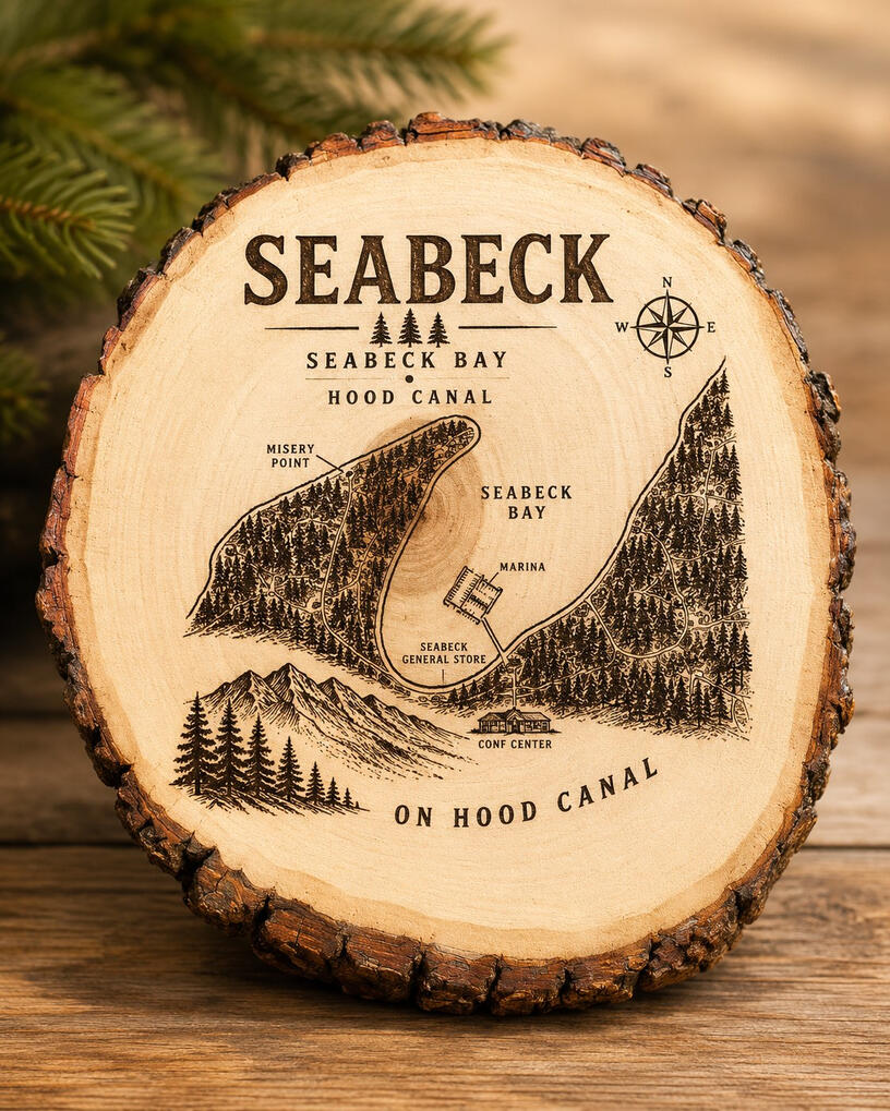 Seabeck Bay Map