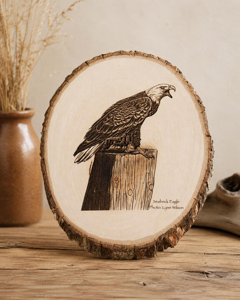 Perched Bald Eagle
